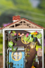 Miniatúrny domček RoboTime Požičaná záhrada