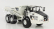Motorart Volvo A40d Truck Cassonato Ribaltabile Cava Mineraria Tractor 3-assi 2001 1:50 biela čierna