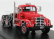 Neo scale models Diamond T921 Tractor Truck 3-assi 1955 1:64 Červená čierna