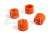Podložky pod kolesá oranžové 4 ks (Atom)