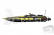 RC 2306 JetPower B rýchlostný čln RTR, zelená
