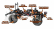 RC auto DF-4S Crawler XL 313 mm Edition, oranžová