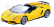 RC auto Lamborghini Gallardo LP 570-4 Spyder Performant, žltá