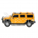 RC auto mini Hummer H2, žltá