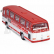 RC autobus Mercedes-Benz O 302 Bus Rot, červená