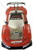 RC Car závodní model s kužely 1:43, červený