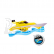 RC loď Mini Racing Yach, žltá