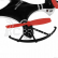 RC dron NANO, čierna