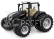 RC kovový traktor Korody so širokými kolesami 1:24, čierny