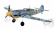 RC lietadlo Messerschmitt BF-109 (Baby WB), modrá