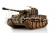 RC tank Tiger I 1:16 neskoršia verzia IR, kovové pásy