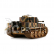 RC tank Tiger I 1:16 neskoršia verzia IR, kovové pásy