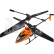 RC vrtuľník Nano Tyrann 230 Gyro, oranžový
