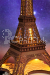 RoboTime 3D drevené puzzle Rolife Eiffelova veža Night Shining