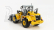 Ros-model New holland W190b Ruspa Gommata - traktor škrabák 1:50 žltý