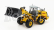 Ros-model New holland W190b Ruspa Gommata - traktor škrabák 1:50 žltý