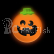 Schylling NeeDoh Halloween svietiaca tekvica v tme 1 ks