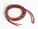 Silikónový kábel 1,6qmm, 15AWG, 2x1 meter, čierny a červený