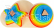 Skladacia veža Small Foot Rainbow Duo