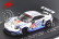 Spark-model Porsche 911 991-2 Rsr 4.0l Team Project 1 N 56 24h Le Mans 2020 M.cairoli - E.perfetti - L.ten Voorde 1:87 biela svetlomodrá