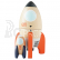 Súprava Le Toy Van Space Rocket