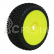 SWEET SHOT (soft/zelená zmes) Off-Road 1 : 8 Buggy gumy nalep. na žltých disk. (2 ks)