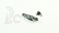 SWORKz Uni-Design 2-polohová hlinená čierna servo páka s dvojitým ramenom, 25 zubov, 1 ks.
