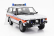 Takmer skutočný Land rover Range Rover Police 1980 1:18 Biela oranžová modrá