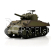 TORRO tank 1/16 RC M4A3 Sherman zelená kamufláž – BB Airsoft + IR