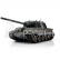 TORRO tank PRO 1/16 RC Jagdtiger sivá kamufláž – infra IR – servo