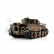 TORRO tank PRO 1/16 RC Tiger I stredná verzia viacfarebná kamufláž – infra IR – servo