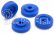 Traxxas podložka disku kolesa modrá (4)