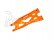 Traxxas rameno podvozka dolné pravé oranžové (pre #7895)