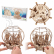 Ugears 3D drevené mechanické puzzle Mechanické akvárium
