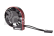 Ultra vysokorýchlostný hliníkový ventilátor 40 mm, čierny/červený - 6-8,4 V - konektor BEC čierny