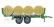 Valník s balíkmi pre RC traktory