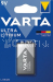 VARTA 6122 Ultra Lithium 9 V