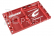 Viacúčelový stojan a držiak - zásobníky - držiak na spájkovanie - CNC frézovaný - farba červená