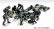 Americké diorámy Figúrky F1 Set 2 2020 - Dioráma Pit-stop Set 7 X Meccanici - Mechanics - With Decals 1:43 Black Green