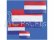 Krick vlajka Holandsko 55x83mm (2)
