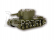 Zvezda Easy Kit Soviet Tank KV-2 (1:100)