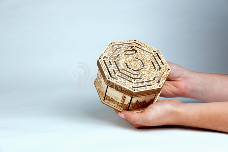3D drevené puzzle EscapeWelt Tajná krabica