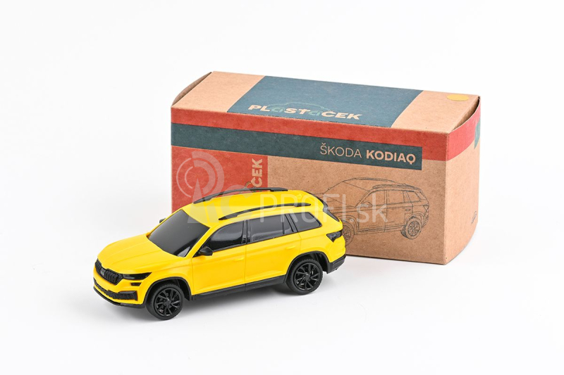 Abrex Škoda Kodiaq FL 1:43 - žltá