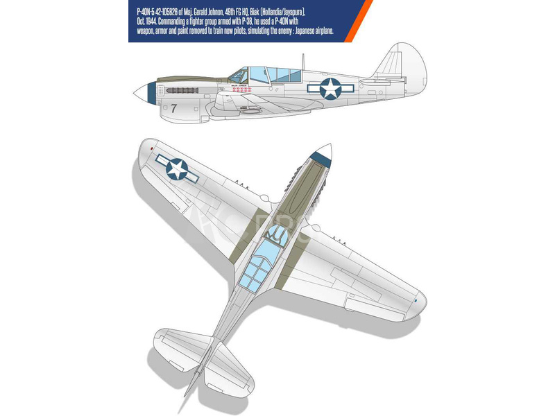 Academy Curtiss P-40N USAAF Battle of Imphal (1:48)