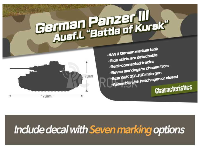 Academy Panzer III Ausf.L „Battle of Kursk“ (1:35)