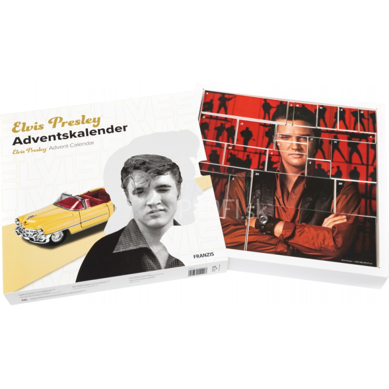 Adventný kalendár Cadillac Elvis Presley so zvukom 1 : 37