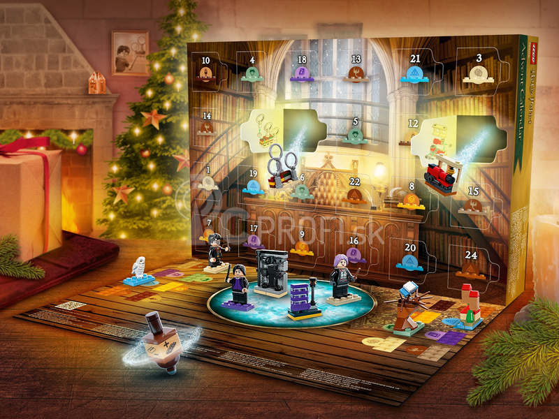 Adventný kalendár LEGO Harry Potter