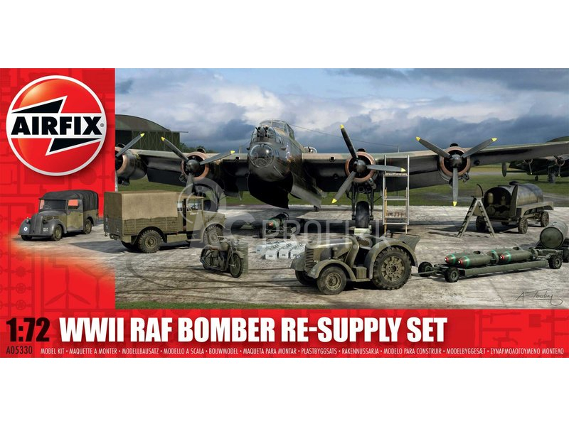Airfix dioráma Bomber Re-supply súprava (1 : 72)