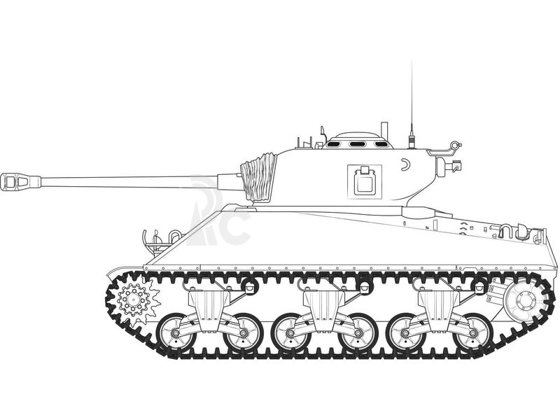 Airfix M4A3(76)W Sherman (1:35)