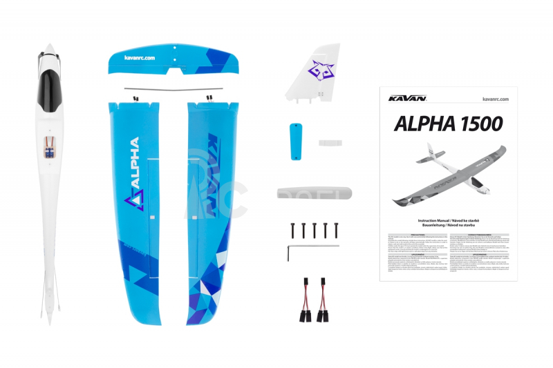 Alpha 1500V2 ARF – modrá